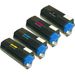 Set of 4 Compatible OkiData C3100 / C3200 Type C6 High Yield Toner Cartridges