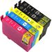 Set of 5 Compatible Epson 212XL High Yield Ink Cartridges