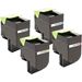 Set of 4 Compatible Lexmark CS417 / 517 High Yield Toner Cartridges