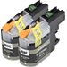 Set of 2 Compatible Brother LC-209BK Black Extra High Yield Ink Cartridges