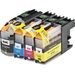 Set of 4 Compatible Brother LC-209 & LC-205 Extra High Yield Ink Cartridges