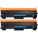 2 Pack Compatible HP 48A Black Laser Toner Cartridge (CF248A)