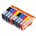 Set of 8 Compatible HP 564XL High Yield Ink Cartridges