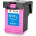 Set of 3 Compatible HP 65XL High Yield Ink Cartridges