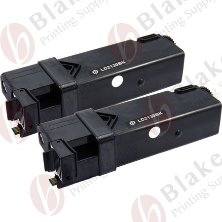 Set of 2 Compatible Dell 330-1436 Black High Yield Toner Cartridges (T106C)