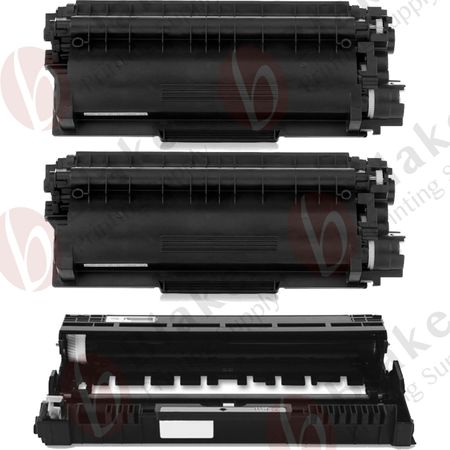 Set of 3 Compatible Dell E310 / E514 / E515 High Yield Toner & Drum