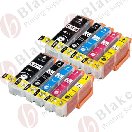 Set of 10 Compatible Epson 273XL High Yield Ink Cartridges