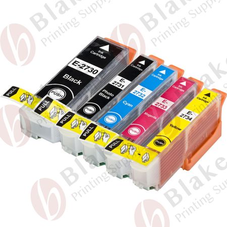 Set of 5 Compatible Epson 273XL High Yield Ink Cartridges