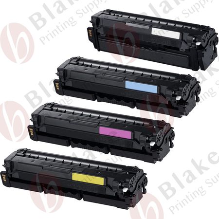 Set of 4 Compatible Samsung C3010DW / C3060FW High Yield Toner Cartridges