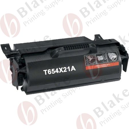 Compatible Lexmark X654X21A Black Extra High Yield Toner Cartridge