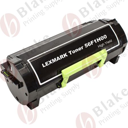 Compatible Lexmark 56F1H00 Black High Yield Toner Cartridge