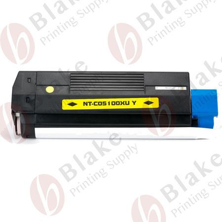 Compatible OkiData 42127401 Yellow High Yield Toner Cartridge