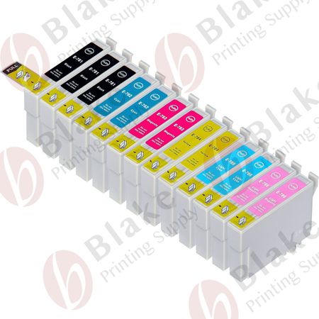 Set of 13 Compatible Epson 78 Ink Cartridges