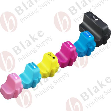 Set of 6 Compatible HP 02 Ink Cartridges