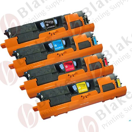 Set of 4 Compatible HP 122A Toner Cartridges