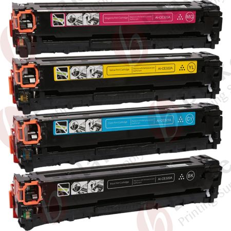 Set of 4 Compatible HP 128A Laser Toner Cartridges