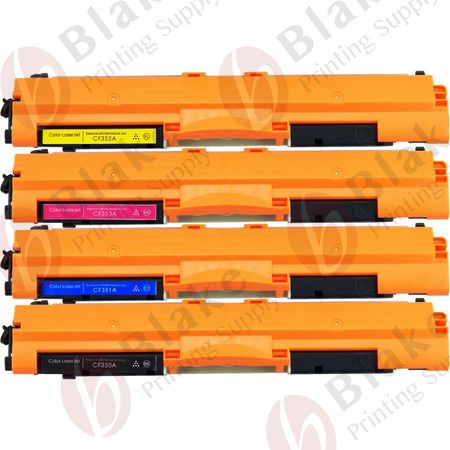 Set of 4 Compatible HP 130A Toner Cartridges