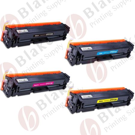 Set of 4 Compatible HP 204A Toner Cartridges