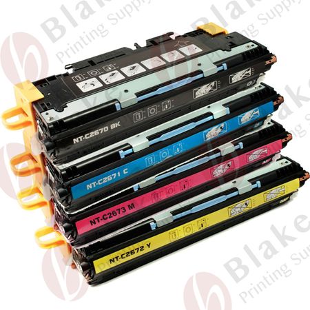 Set of 4 Compatible HP Color LaserJet 3500 / 3550 Toner