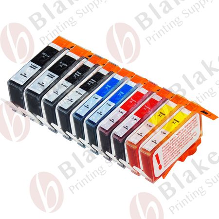 Set of 10 Compatible HP 564XL High Yield Ink Cartridges