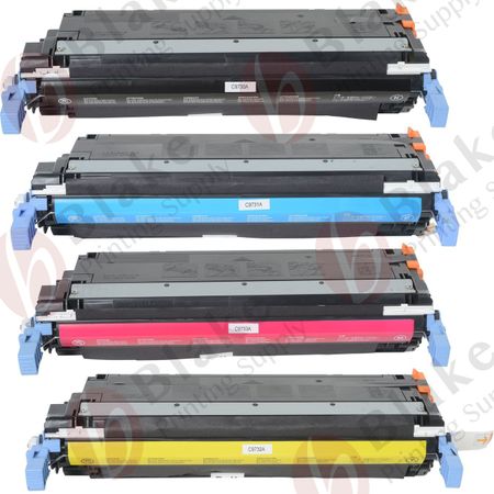 Set of 4 Compatible HP 645A Toner Cartridges