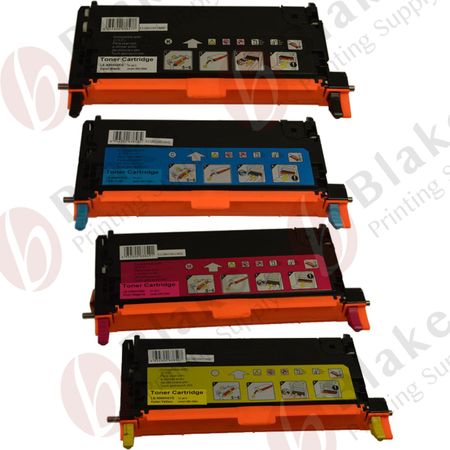 Set of 4 Compatible Lexmark X560N High Yield Toner