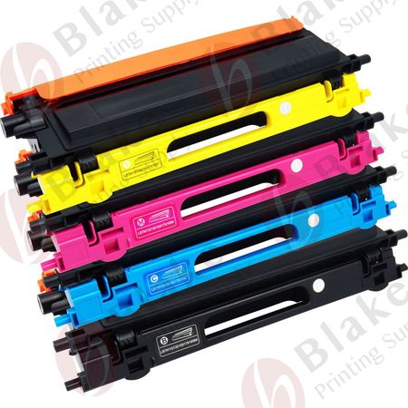 Set of 4 Compatible Brother TN-115 (Replaces TN-110) High Yield Toner Cartridges