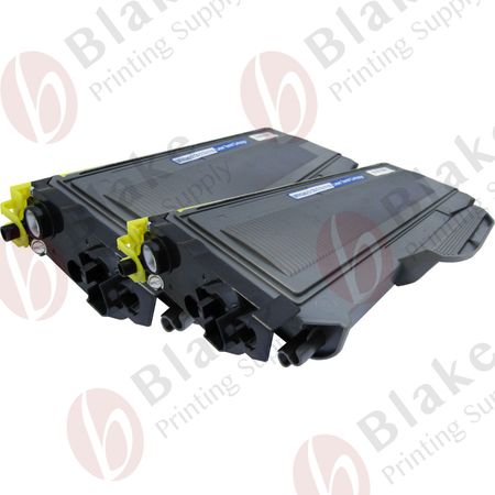 Set of 2 Compatible Brother TN-360 Black High Yield Toner Cartridges