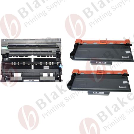 Set of 3 Compatible Brother TN-780 & DR-720 Toner & Drum Cartridges