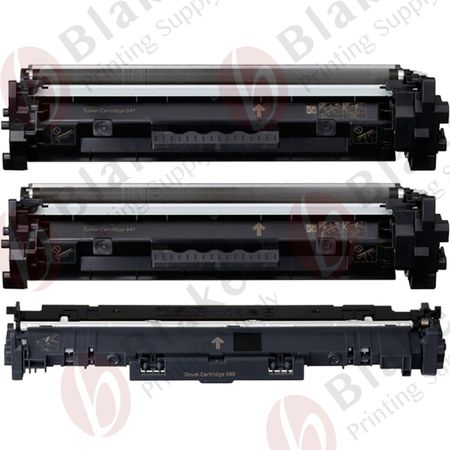 Set of 3 Compatible Canon 047 & 049 Toner & Drum Cartridges