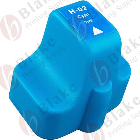 Compatible HP 02 Cyan Ink Cartridge (C8771WN)