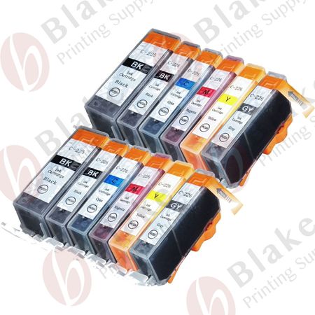 Set of 12 Compatible Canon PGI-225 & CLI-226 Ink Cartridges