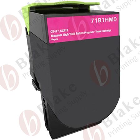 Compatible Lexmark 71B1HM0 High Yield Magenta Toner Cartridge