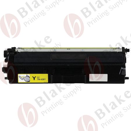 Compatible Brother TN-439Y Yellow Ultra High Yield Toner Cartridge