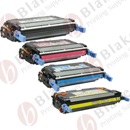 Set of 4 Compatible HP 643A Toner Cartridges