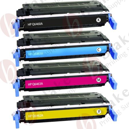 Set of 4 Compatible HP 644A Toner Cartridges