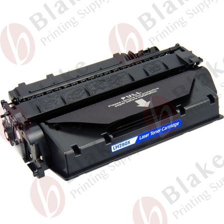 Compatible HP 80X Black High Yield Toner Cartridge (CF280X)