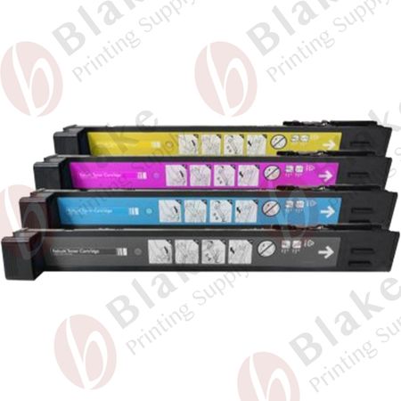 Set of 4 Compatible HP 825A & HP 824A Toner Cartridges