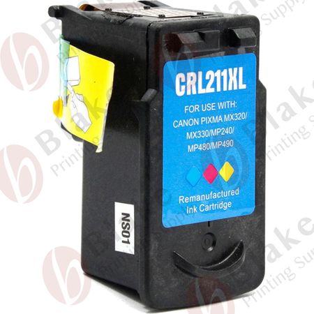 Compatible Canon CL-211XL Color High Yield Ink Cartridge (2975B001)