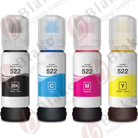 Set of 4 Compatible Epson T522 Ink Bottle