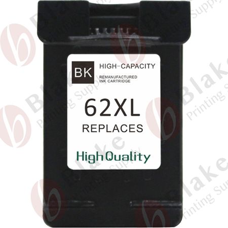 Compatible HP 62XL Black High Yield Ink Cartridge (C2P05AN)