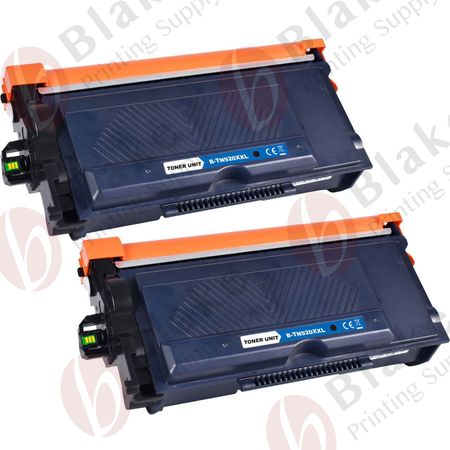 Set of 2 Compatible Brother TN920 XXL Extra High Yield Laser Toner Cartridge