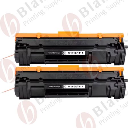 Set of 2 Compatible HP 141A Laser Toner Cartridge (W1410A)