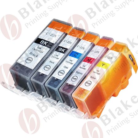 Set of 5 Compatible Canon PGI-225 & CLI-226 Ink Cartridges