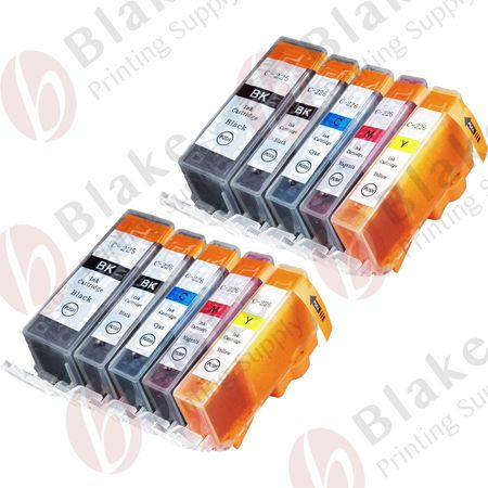 Set of 10 Compatible Canon PGI-225 & CLI-226 Ink Cartridges