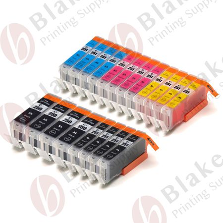 Compatible 20 Pack Canon PGI-250XL & CLI-251XL High-Yield Ink Cartridges