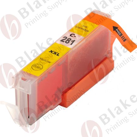 Compatible Canon CLI-281XXL Yellow Extra High Yield Ink Cartridge (1982C001)