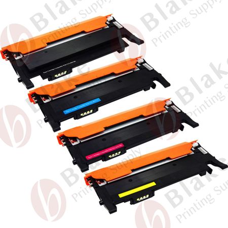 Set of 4 Compatible Samsung CLT-406S Toner Cartridges