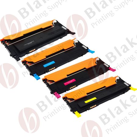 Set of 4 Compatible Samsung CLT-407S Toner Cartridges