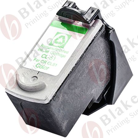 Compatible Canon CL-51 Color High Yield Ink Cartridge